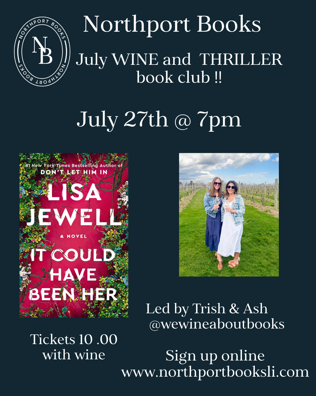 Wine about Thriller 27 July