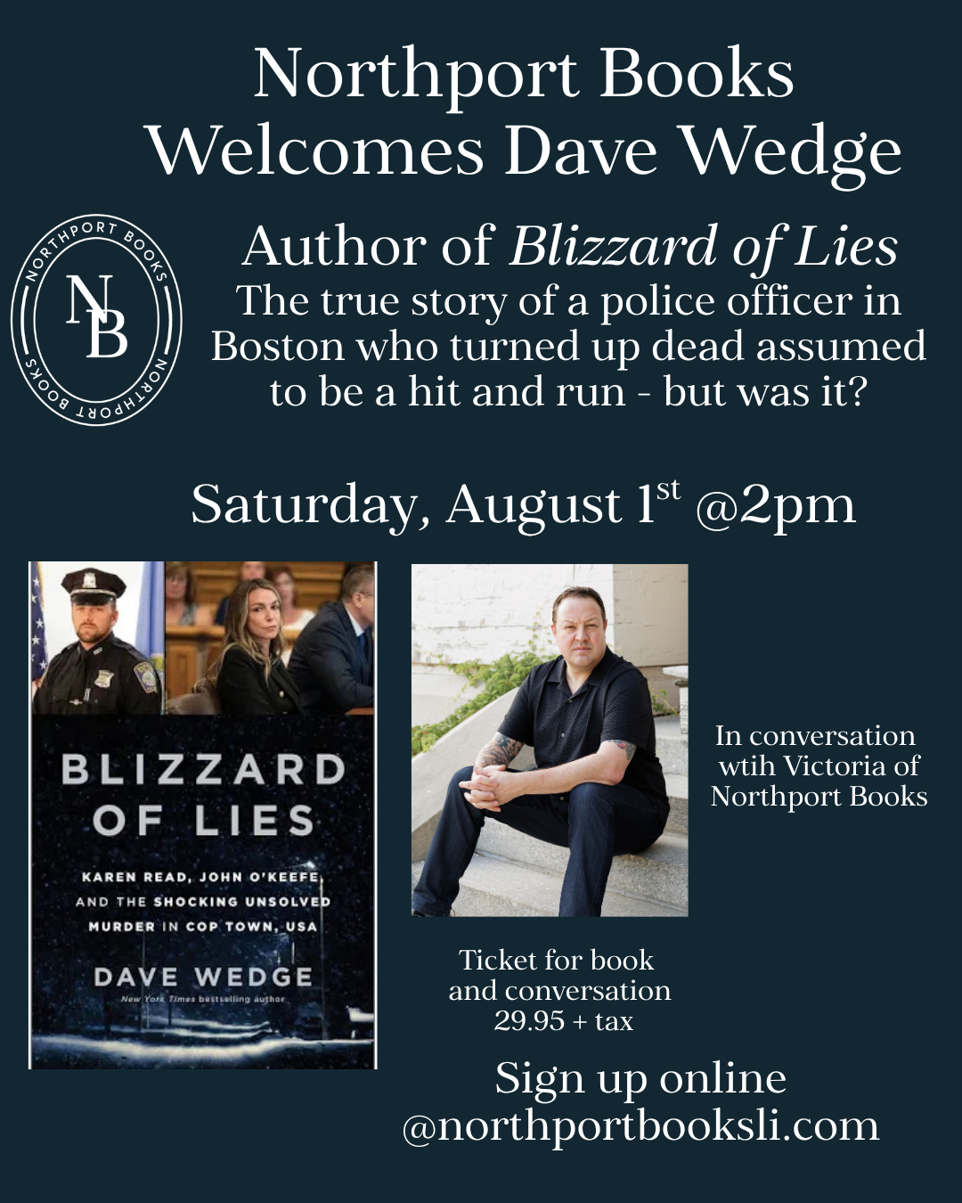 Dave Wedge 1 Aug