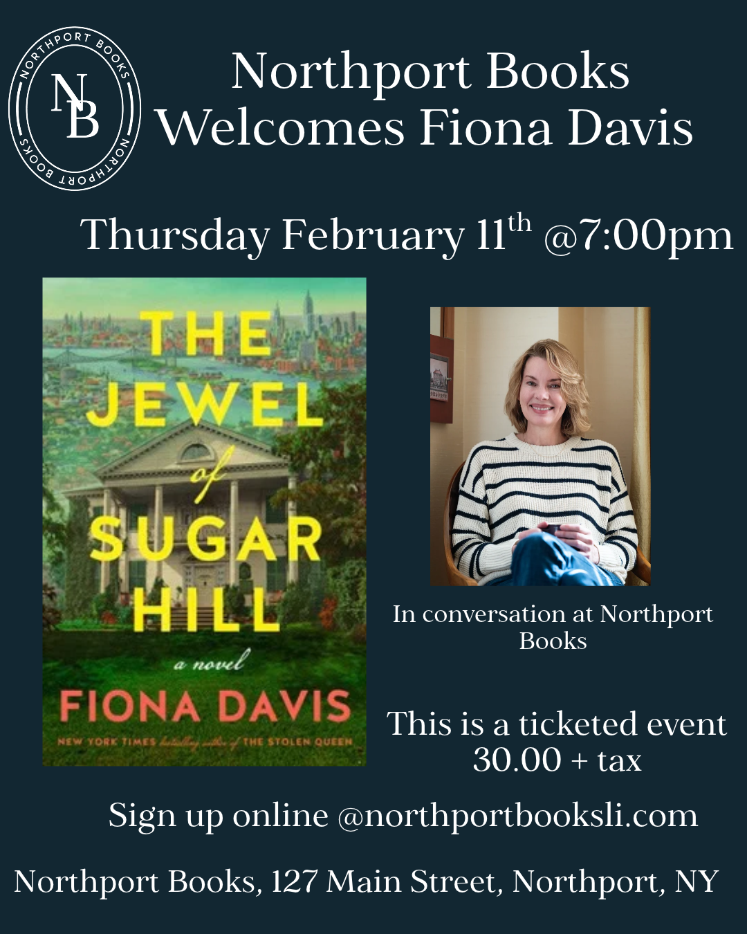 Fiona Davis 11 Feb