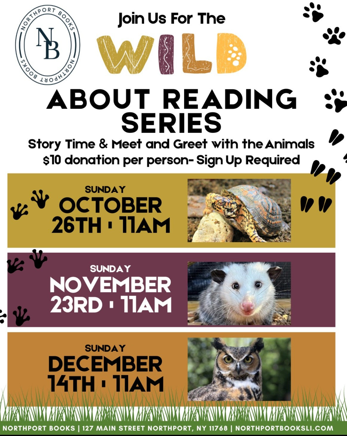 Wild Reading Series Dec