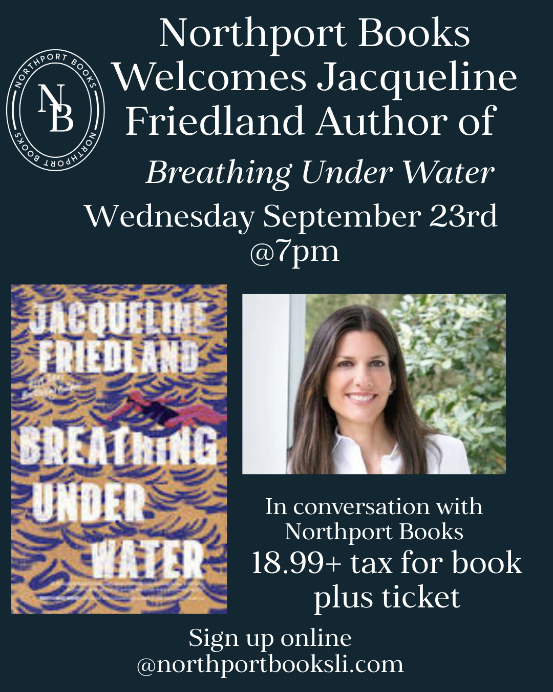 Jacqueline Friedland 23 Sept