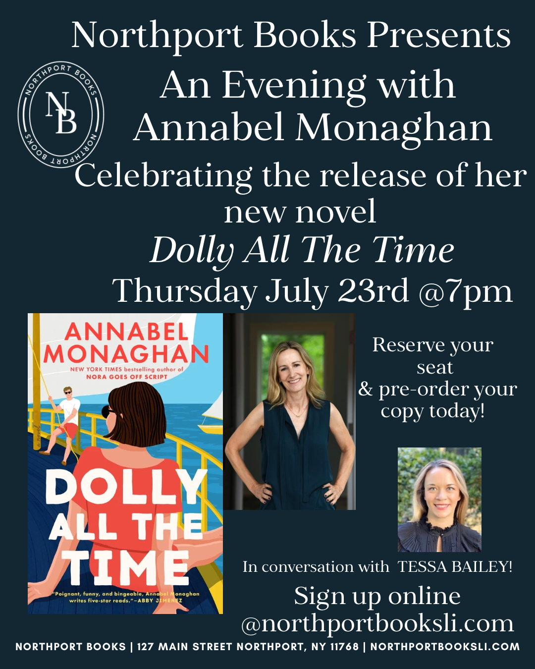 Annabel Monaghan 23 July