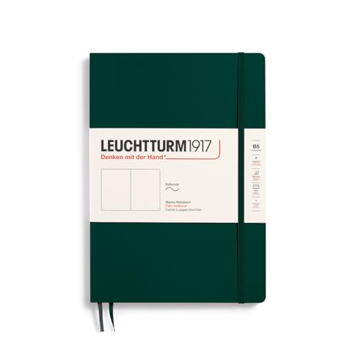 leuchtturm1917 softcover blank Notebook forest green