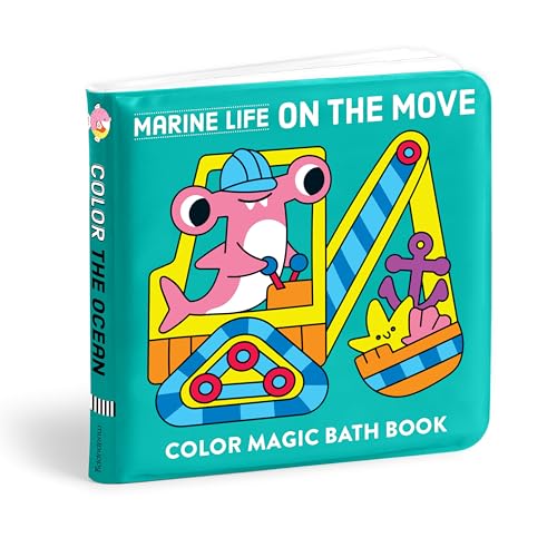 Marine Life on the Move Color Magic Bath Book