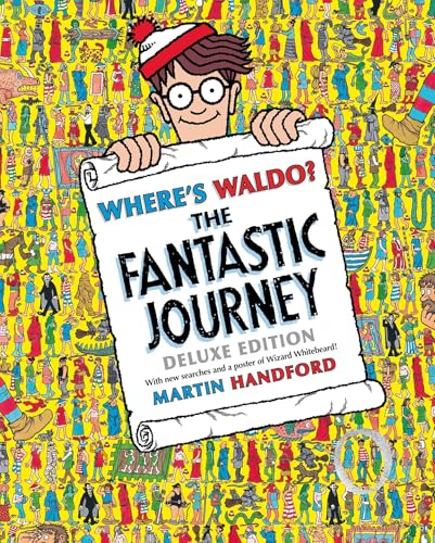 Where's Waldo? the Fantastic Journey: Deluxe Edition with New Searches and Collectible Poster (a Hidden Object Activity Book with Search & Find Puzzle