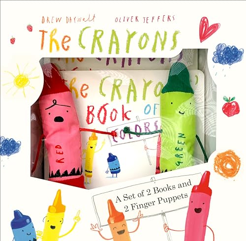 Crayons: A Set of Books and Finger Puppets