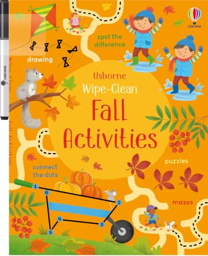 Wipe-Clean Fall Activities