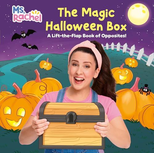 Magic Halloween Box: A Lift-The-Flap Book of Opposites! (Ms. Rachel)