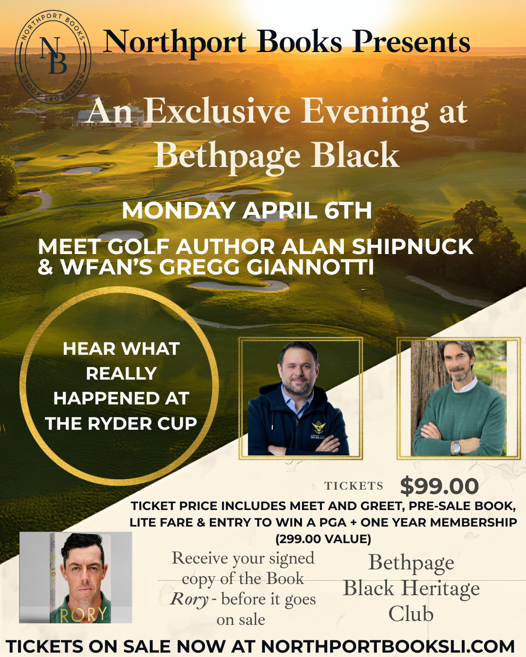 A Bethpage Evening w/ Alan Shipnuck