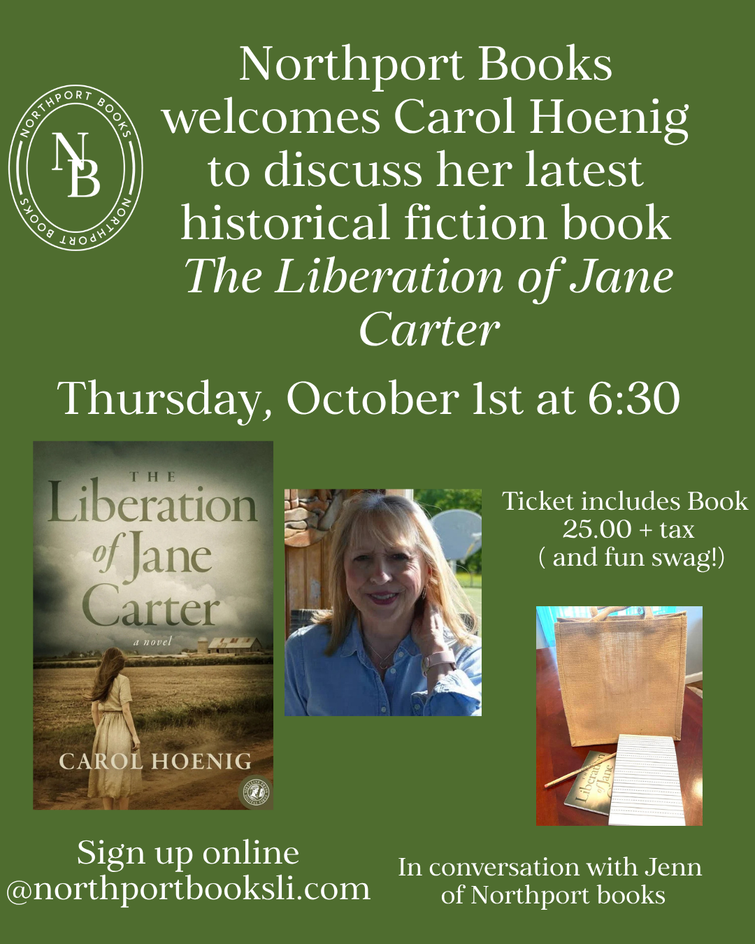 Carol Hoening 1 Oct