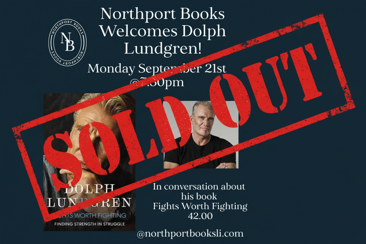 Dolph Lundgren at Northport Books