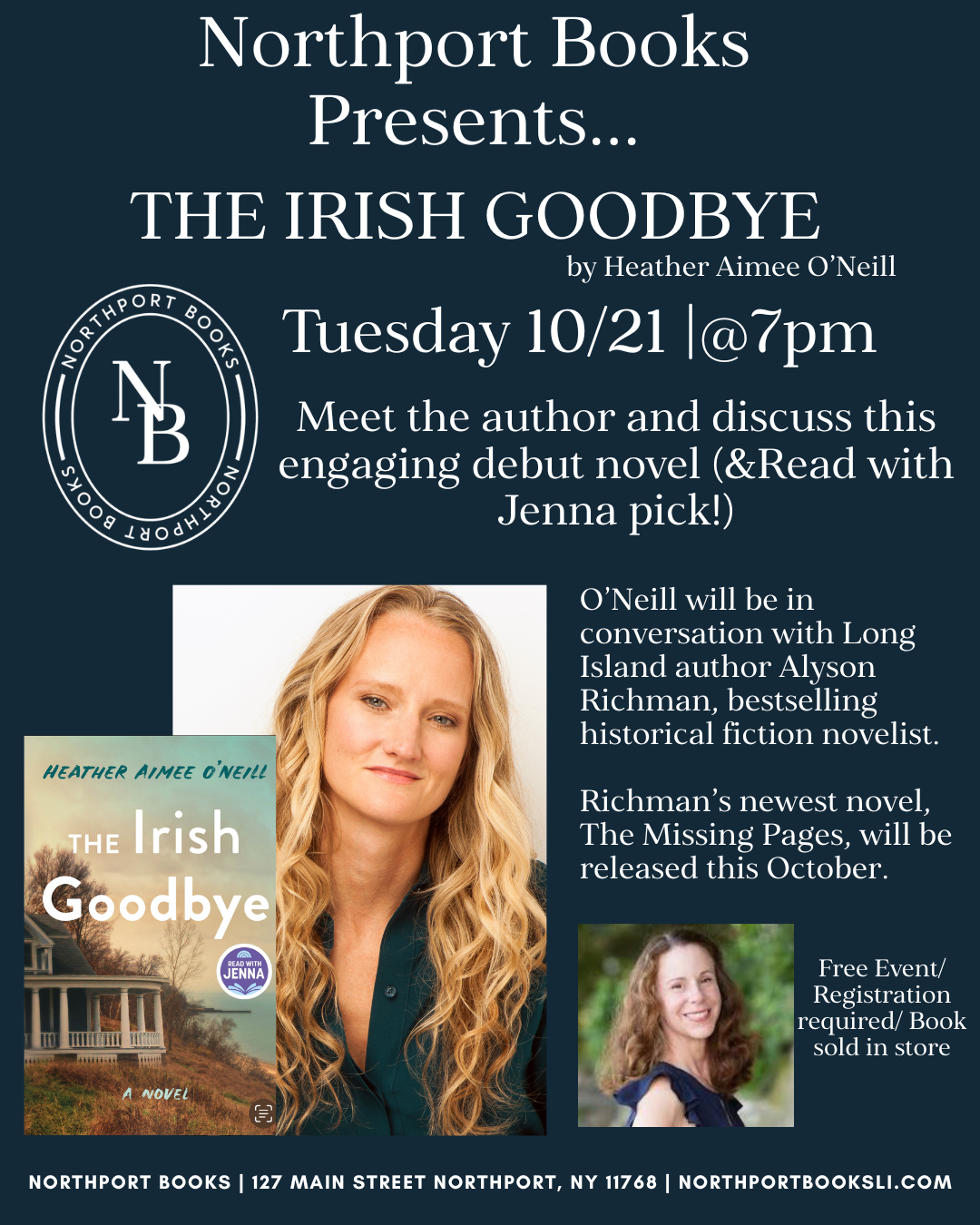 Heather O'Neill Author Event