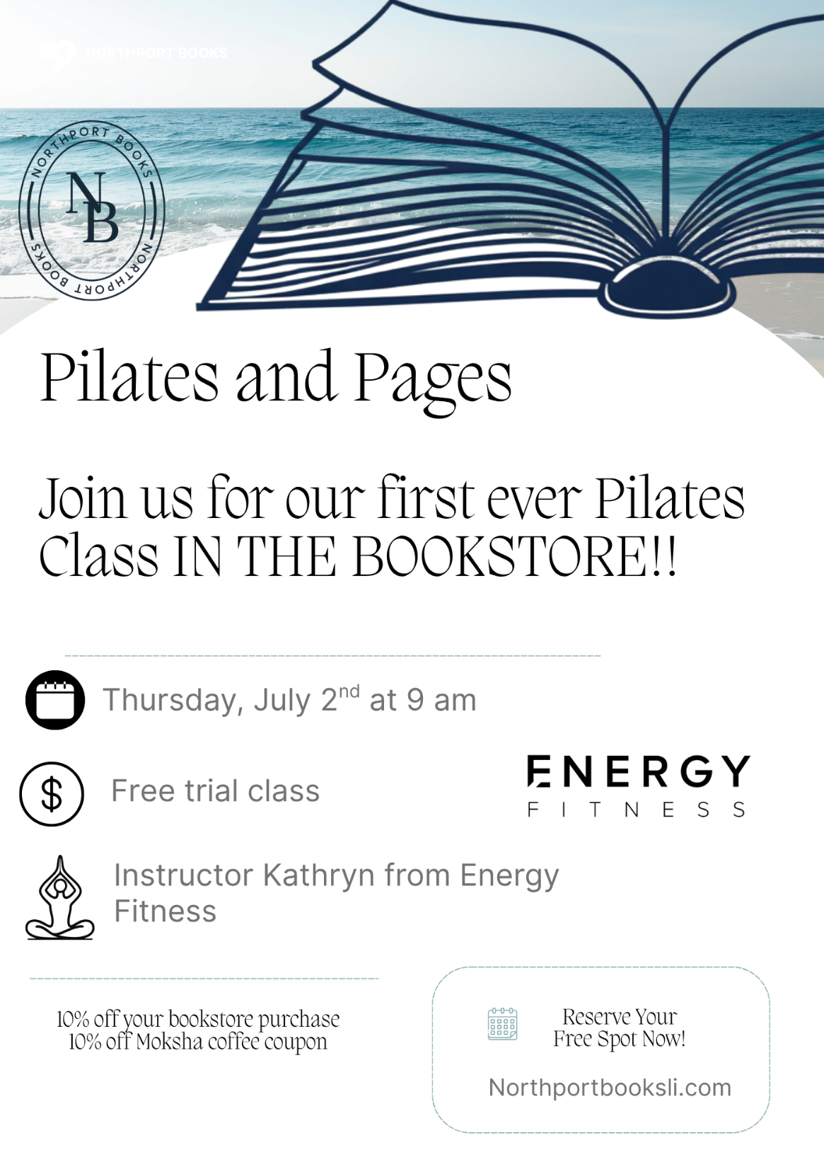 Pilates and Pages 2 July