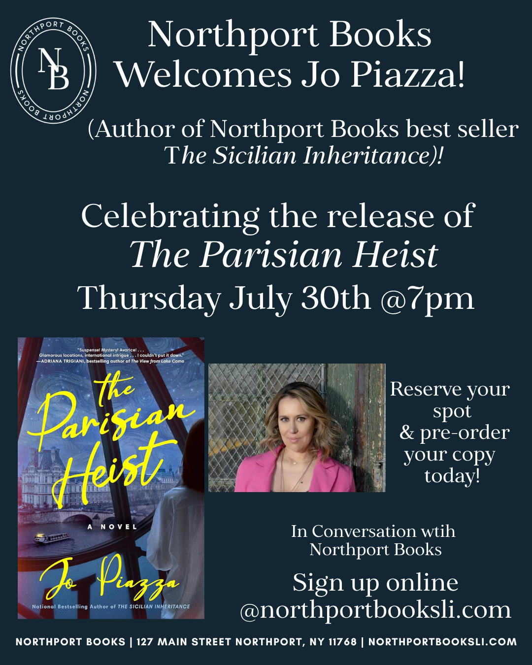 Jo Piazza 30 July