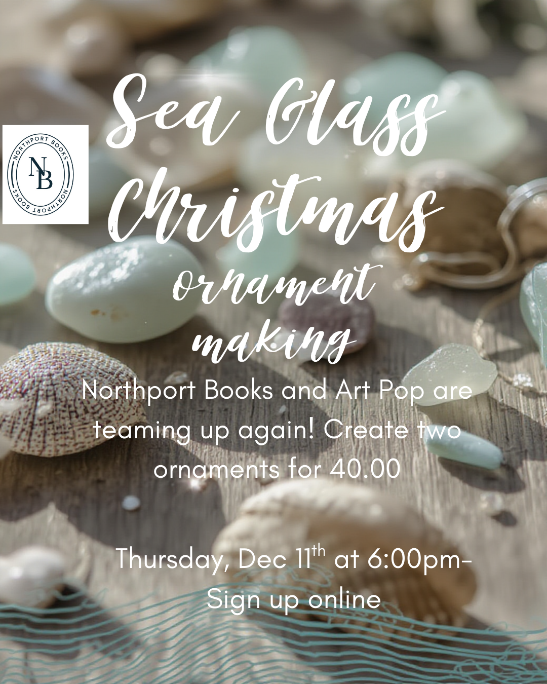 Sea Glass Ornament Dec 11