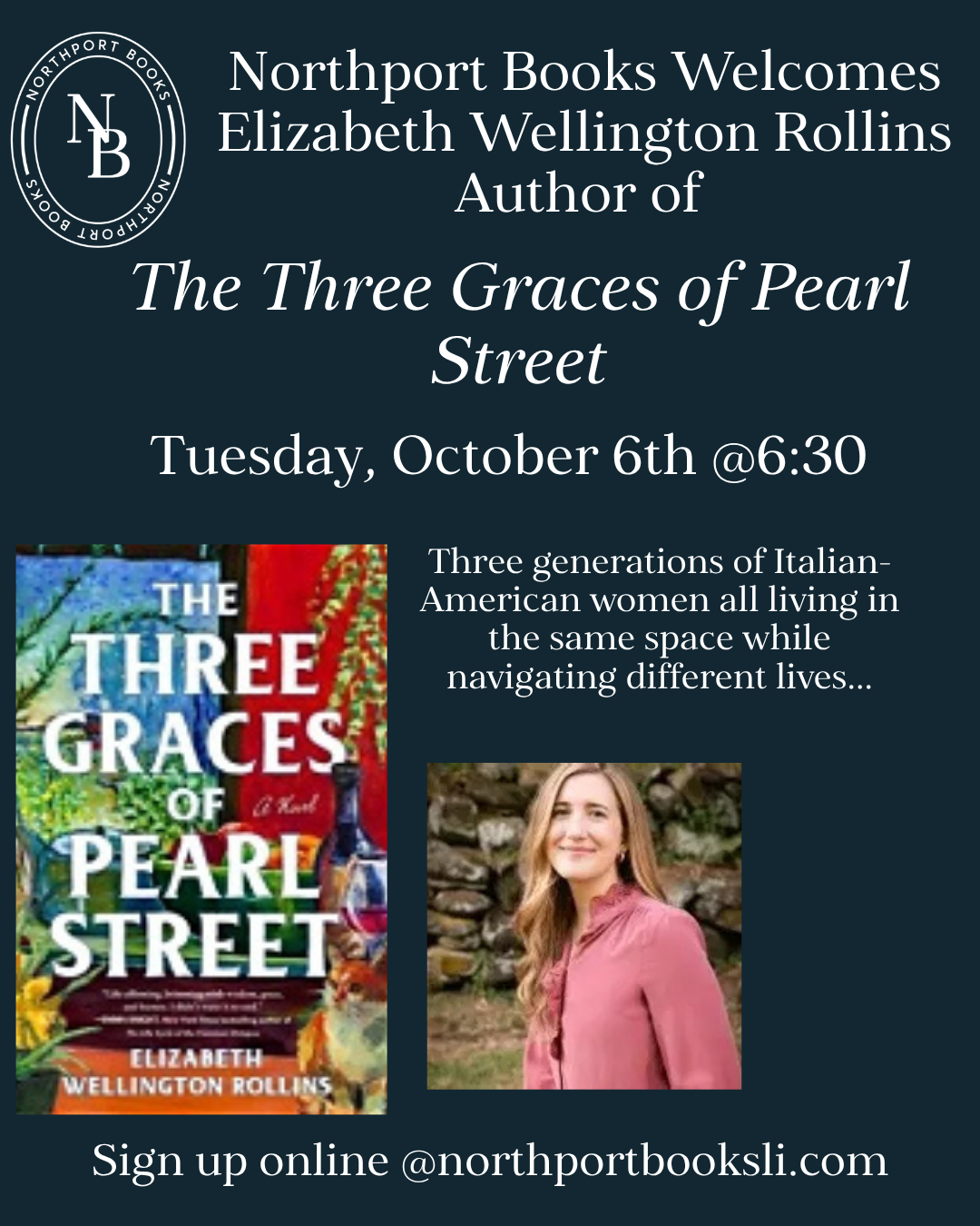 Elizabeth Wellington Rollins 6 Oct